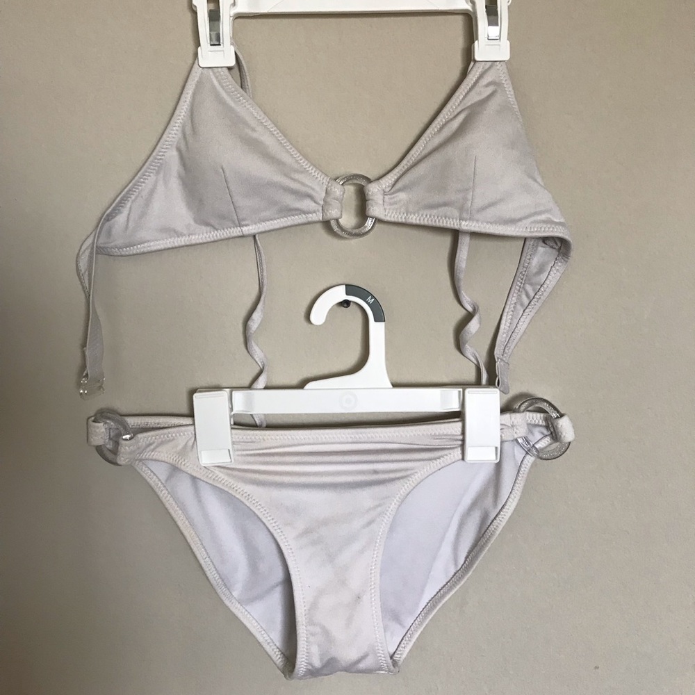 White bikini
